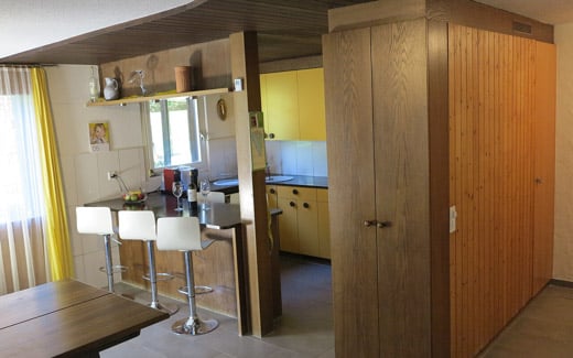 Wie integriert man eine Kücheninsel in einen Altbau?